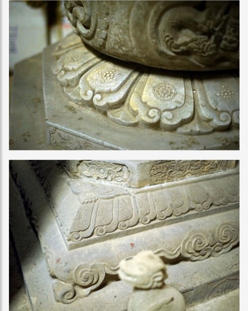 Theo đánh giá của các nhà nghiên cứu, những mô típ hoa văn trang trí trên bệ tượng không những kế thừa được những nét tinh túy của nghệ thuật thời Trần và thời Lê Sơ, thời Mạc mà còn tôn vinh được vẻ đẹp lý tưởng của Phật Pháp.