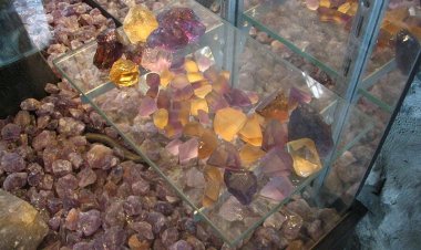 Thạch anh tím vàng (Ametrine, Ametrin, trystin)