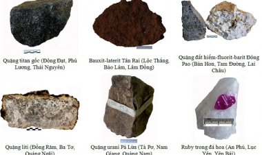 Lần đầu tiên có bộ sưu tập đầy đủ các mẫu khoáng sản đất liền ở Việt Nam