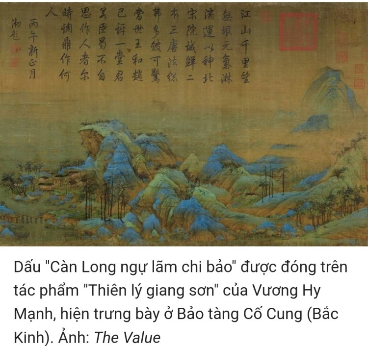 Ấn làm từ đá phù dung trắng của Càn Long được bán hơn 19 triệu USD