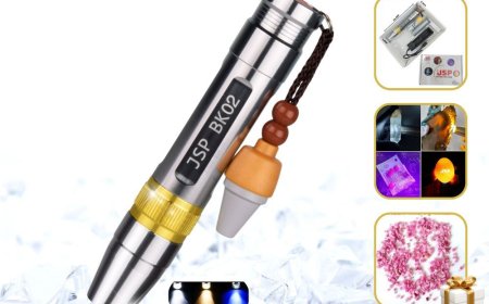 Khám Phá Công Cụ Hoàn Hảo cho Việc Soi Đá Quý và Đá Ruby Thô với Đèn Soi Đá Quý 3 Màu BK02